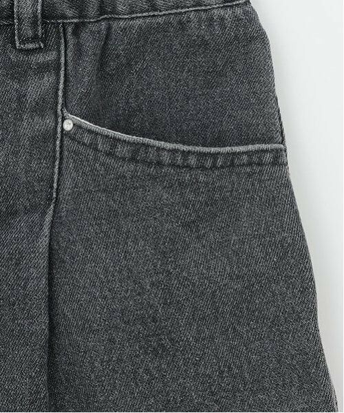 pom ponette junior / ポンポネット ジュニア ショート・ハーフ・半端丈パンツ | ラインストーンデニムショーパン | 詳細4