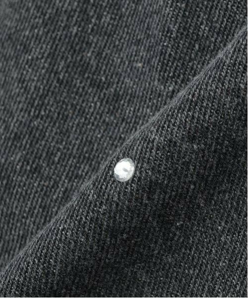 pom ponette junior / ポンポネット ジュニア ショート・ハーフ・半端丈パンツ | ラインストーンデニムショーパン | 詳細7