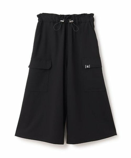 pom ponette junior / ポンポネット ジュニア その他パンツ | イージーカーゴガウチョパンツ(黒)