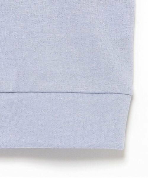 pom ponette junior / ポンポネット ジュニア Tシャツ | ラメミニ裏毛ギャザースリーブトップス | 詳細6