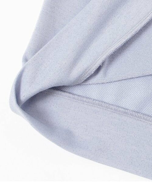 pom ponette junior / ポンポネット ジュニア Tシャツ | ラメミニ裏毛ギャザースリーブトップス | 詳細7