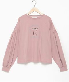 pom ponette junior / ポンポネット ジュニア Tシャツ | リボンモチーフTシャツ