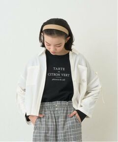 pom ponette junior / ポンポネット ジュニア シャツ・ブラウス | 袖ギャザーシャツ＆Tシャツセット