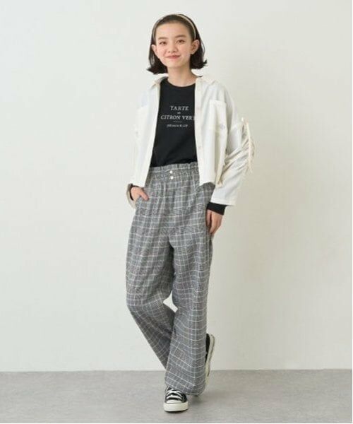 pom ponette junior / ポンポネット ジュニア シャツ・ブラウス | 袖ギャザーシャツ＆Tシャツセット | 詳細14