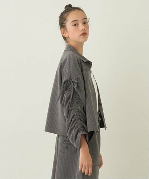 pom ponette junior / ポンポネット ジュニア シャツ・ブラウス | 袖ギャザーシャツ＆Tシャツセット | 詳細16