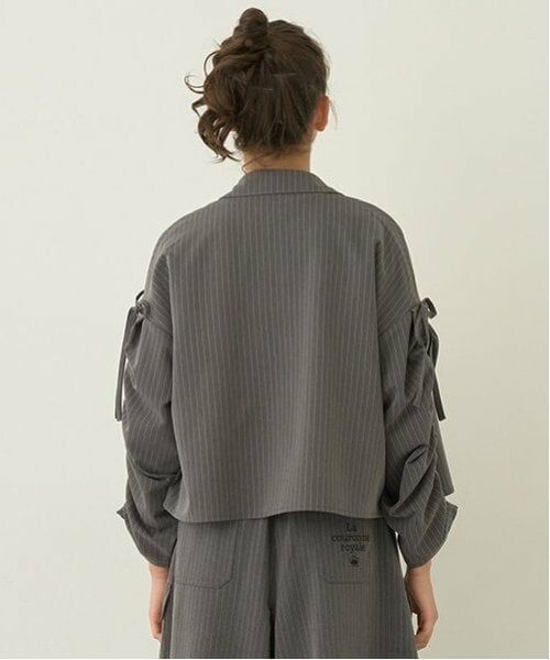 pom ponette junior / ポンポネット ジュニア シャツ・ブラウス | 袖ギャザーシャツ＆Tシャツセット | 詳細17