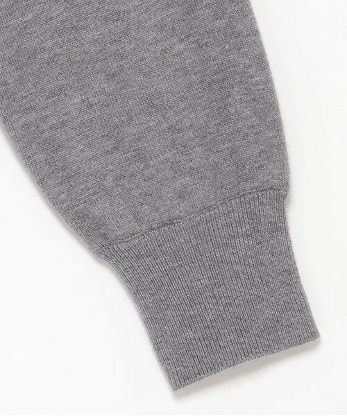 pom ponette junior / ポンポネット ジュニア カーディガン・ボレロ | 総柄リボン刺しゅうニットカーディガン | 詳細4