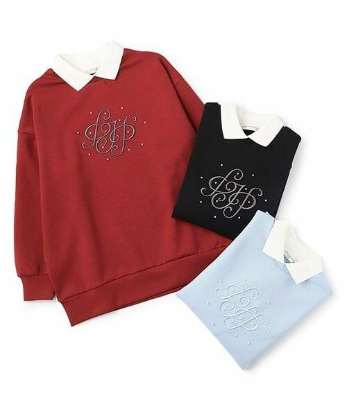 pom ponette junior / ポンポネット ジュニア その他トップス | 衿つきチュニック | 詳細1