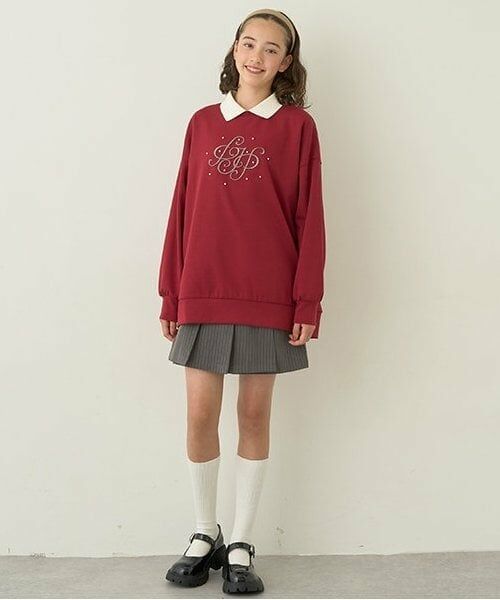 pom ponette junior / ポンポネット ジュニア その他トップス | 衿つきチュニック | 詳細4