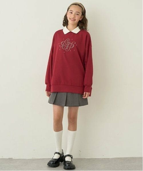 pom ponette junior / ポンポネット ジュニア その他トップス | 衿つきチュニック | 詳細5