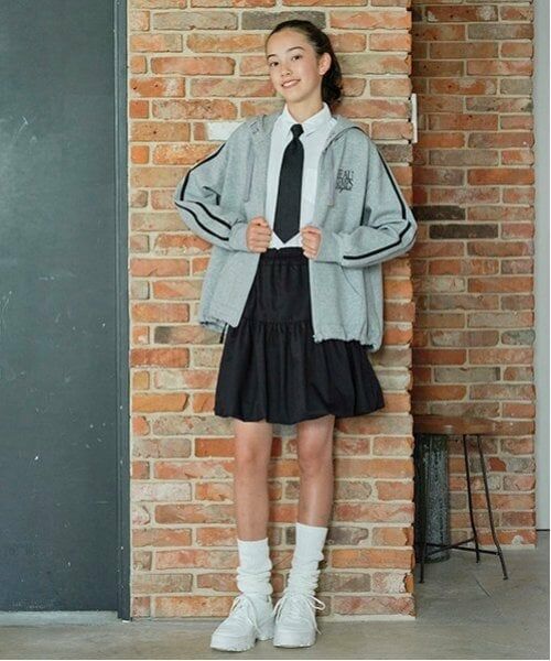 pom ponette junior / ポンポネット ジュニア パーカー | ダンボールZIPパーカ | 詳細1