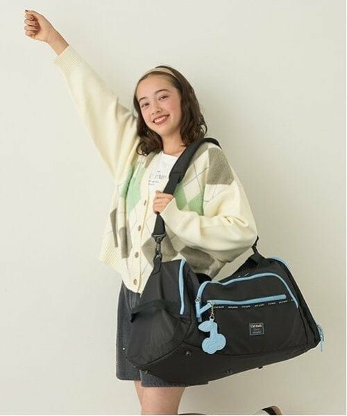 pom ponette junior / ポンポネット ジュニア カーディガン・ボレロ | アーガイルシャギーカーディガンTシャツセット | 詳細15