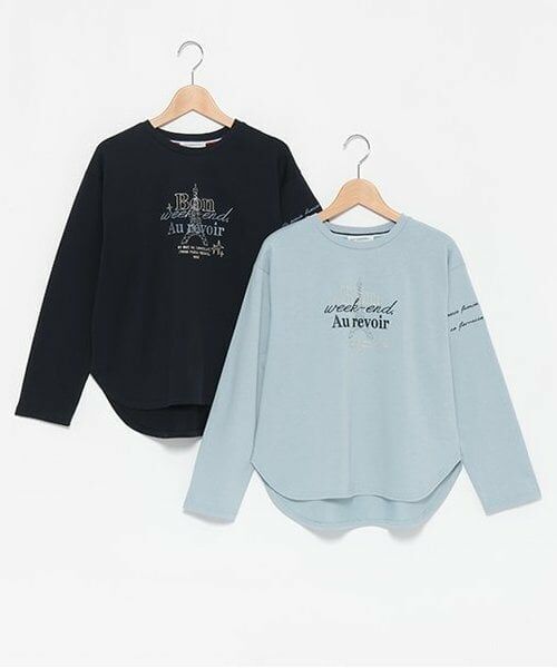 pom ponette junior / ポンポネット ジュニア Tシャツ | キラキラエッフェルTシャツ | 詳細10