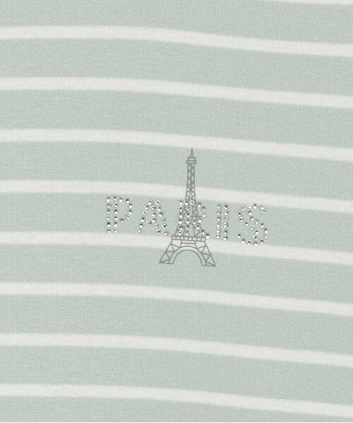 pom ponette junior / ポンポネット ジュニア Tシャツ | セーラー衿ボーダーロンT | 詳細5