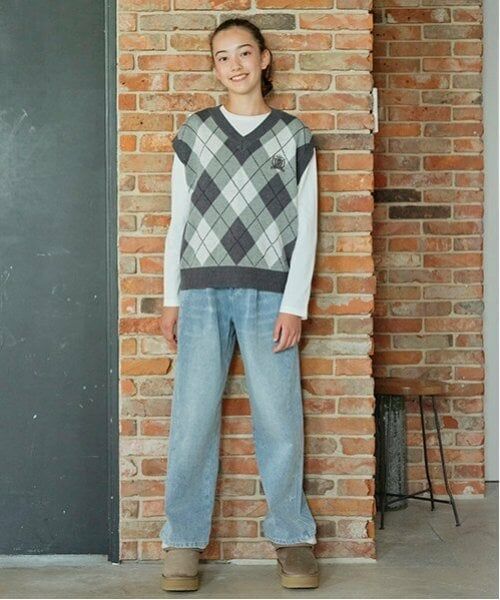 pom ponette junior / ポンポネット ジュニア Tシャツ | 【GOOD PRICE】クラウン刺しゅうTシャツ | 詳細1