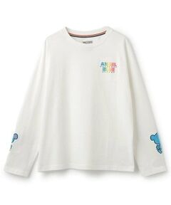 pom ponette junior / ポンポネット ジュニア Tシャツ | ナカムラくん 袖アップリケTシャツ