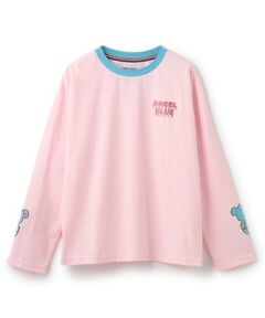 pom ponette junior / ポンポネット ジュニア Tシャツ | ナカムラくん 袖アップリケTシャツ