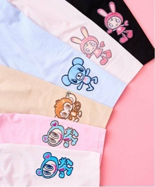 pom ponette junior / ポンポネット ジュニア Tシャツ | ミントくん 袖アップリケTシャツ | 詳細16
