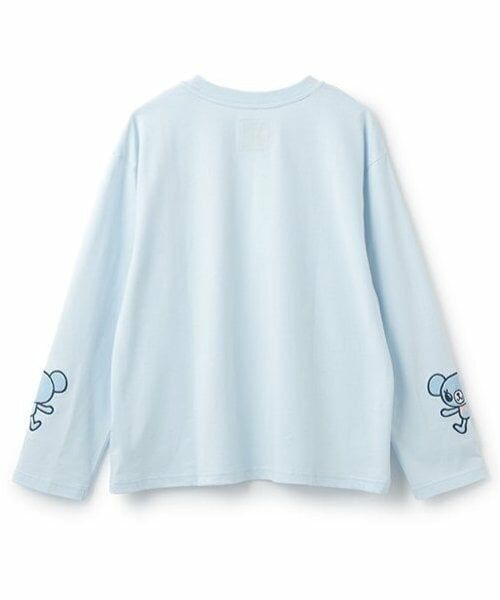 pom ponette junior / ポンポネット ジュニア Tシャツ | ミントくん 袖アップリケTシャツ | 詳細2