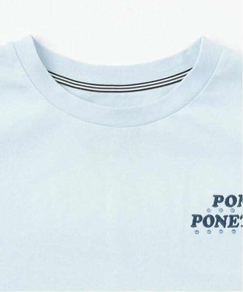 pom ponette junior / ポンポネット ジュニア Tシャツ | ミントくん 袖アップリケTシャツ | 詳細3