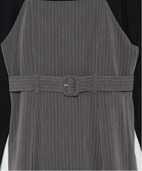 pom ponette junior / ポンポネット ジュニア ミニ丈・ひざ丈ワンピース | キャミワンピ＋パフスリーブトップス | 詳細5