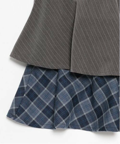 pom ponette junior / ポンポネット ジュニア ミニ丈・ひざ丈ワンピース | キャミワンピ＋パフスリーブトップス | 詳細7