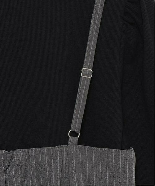 pom ponette junior / ポンポネット ジュニア ミニ丈・ひざ丈ワンピース | キャミワンピ＋パフスリーブトップス | 詳細8