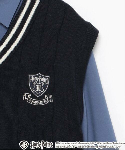 pom ponette junior / ポンポネット ジュニア ミニ丈・ひざ丈ワンピース | 【Harry Potter】ネクタイ付シャツワンピベスト | 詳細22