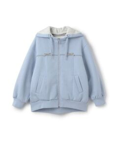 pom ponette junior / ポンポネット ジュニア ブルゾン | 3WAYミニリボンダンボールパーカ
