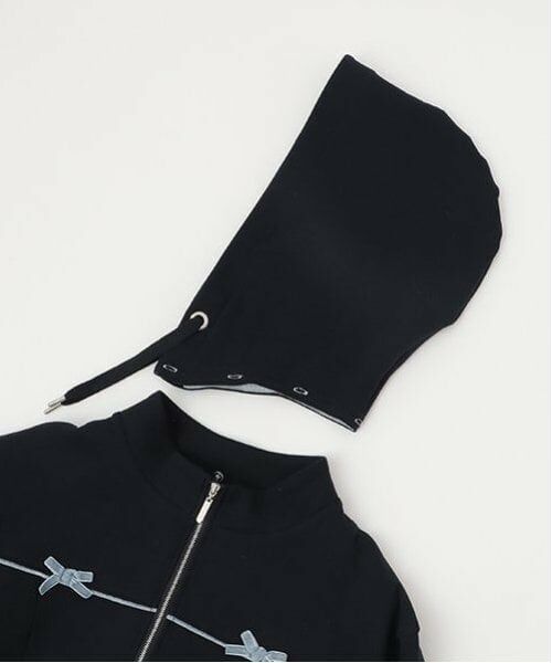 pom ponette junior / ポンポネット ジュニア ブルゾン | 3WAYミニリボンダンボールパーカ | 詳細8