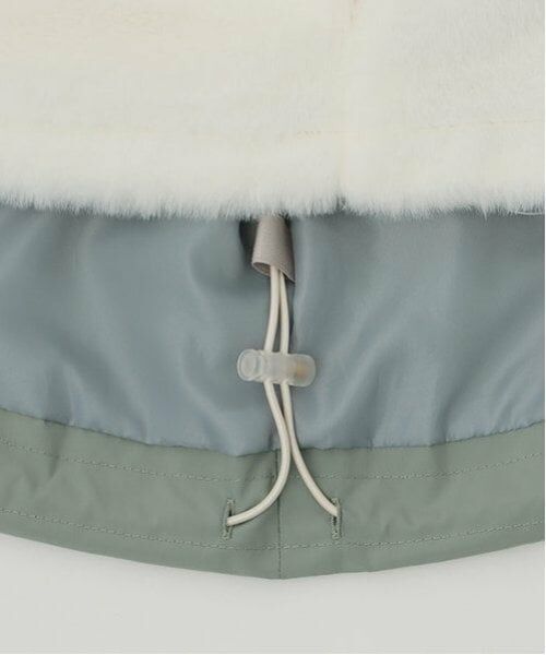 pom ponette junior / ポンポネット ジュニア ブルゾン | 【撥水】フェイクファーライナー3WAYブルゾン | 詳細13