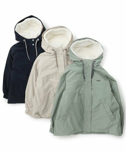 pom ponette junior / ポンポネット ジュニア ブルゾン | 【撥水】フェイクファーライナー3WAYブルゾン | 詳細15