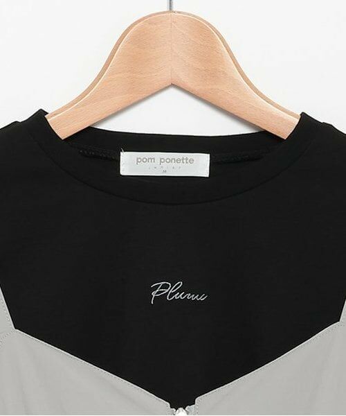 pom ponette junior / ポンポネット ジュニア ミニ丈・ひざ丈ワンピース | カーゴキャミワンピース＆ロンTセット | 詳細4