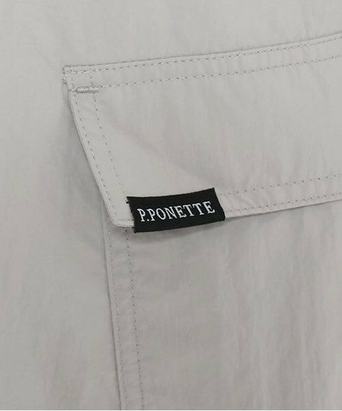 pom ponette junior / ポンポネット ジュニア ミニ丈・ひざ丈ワンピース | カーゴキャミワンピース＆ロンTセット | 詳細7