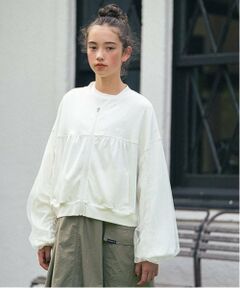 pom ponette junior / ポンポネット ジュニア ブルゾン | チュールギャザーブルゾン