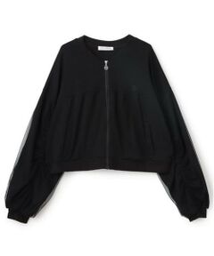 pom ponette junior / ポンポネット ジュニア ブルゾン | チュールギャザーブルゾン