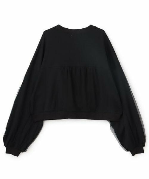 pom ponette junior / ポンポネット ジュニア ブルゾン | チュールギャザーブルゾン | 詳細1