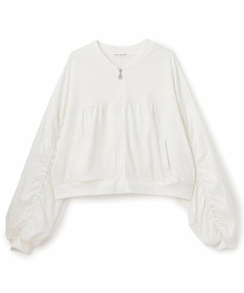 pom ponette junior / ポンポネット ジュニア ブルゾン | チュールギャザーブルゾン | 詳細8