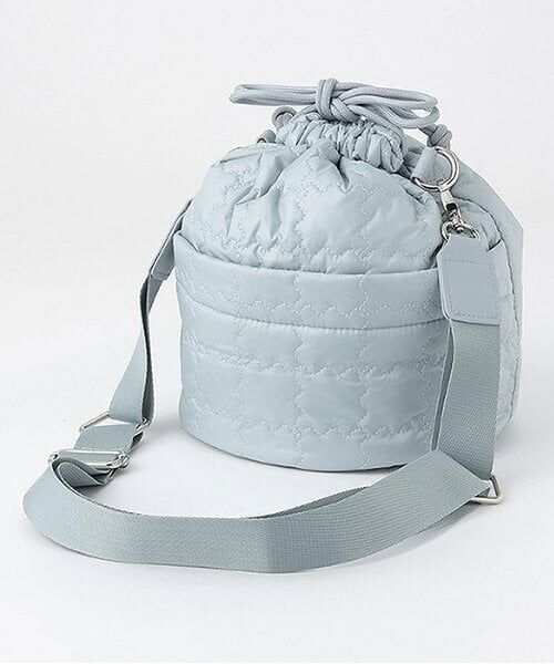 pom ponette junior / ポンポネット ジュニア ショルダーバッグ | キルト巾着ショルダーバッグ | 詳細1