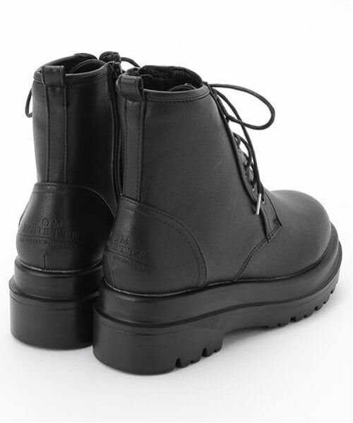 pom ponette junior / ポンポネット ジュニア ブーツ（ショート丈） | 厚底レースアップブーツ | 詳細1