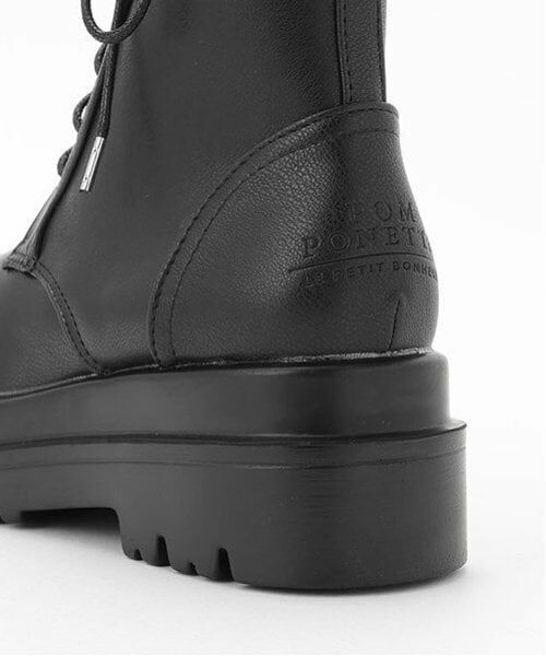 pom ponette junior / ポンポネット ジュニア ブーツ（ショート丈） | 厚底レースアップブーツ | 詳細6