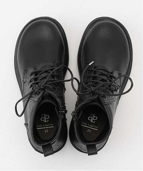 pom ponette junior / ポンポネット ジュニア ブーツ（ショート丈） | 厚底レースアップブーツ | 詳細8