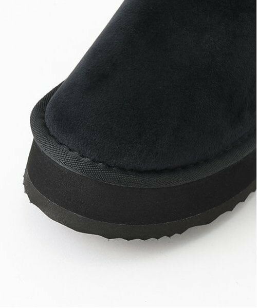 pom ponette junior / ポンポネット ジュニア ブーツ(ショート丈) | 2WAYフェイクムートンショートブーツ | 詳細5