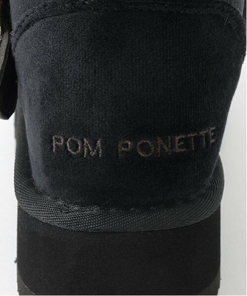 pom ponette junior / ポンポネット ジュニア ブーツ(ショート丈) | 2WAYフェイクムートンショートブーツ | 詳細6
