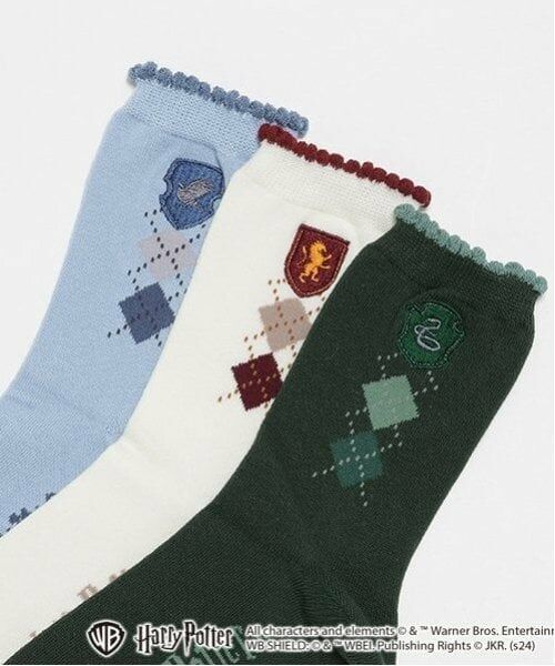 pom ponette junior / ポンポネット ジュニア ソックス | 【Harry Potter】アーガイルクルーソックス | 詳細4