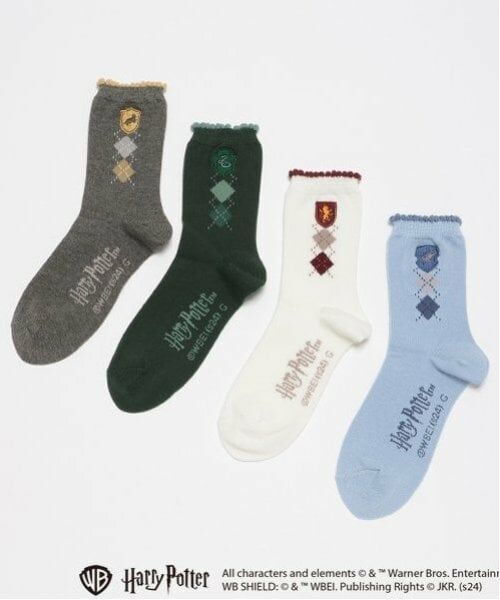 pom ponette junior / ポンポネット ジュニア ソックス | 【Harry Potter】アーガイルクルーソックス | 詳細6