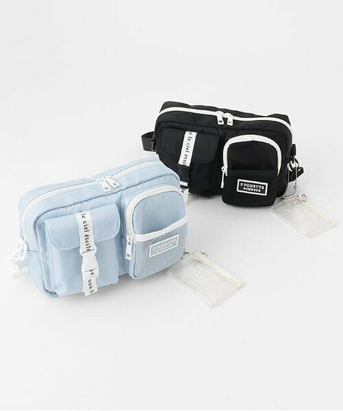 pom ponette junior / ポンポネット ジュニア ショルダーバッグ | ビニールポーチ付きカジュアルショルダー | 詳細14