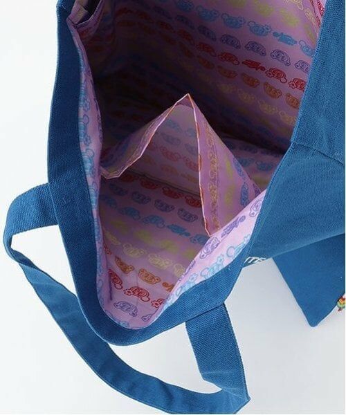 pom ponette junior / ポンポネット ジュニア トートバッグ | ナカムラくん サガラ刺しゅうトートバッグ | 詳細8