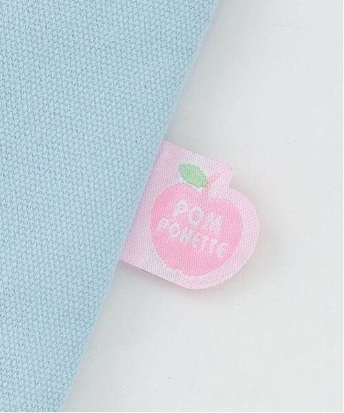 pom ponette junior / ポンポネット ジュニア トートバッグ | ミントくん サガラ刺しゅうトートバッグ | 詳細4