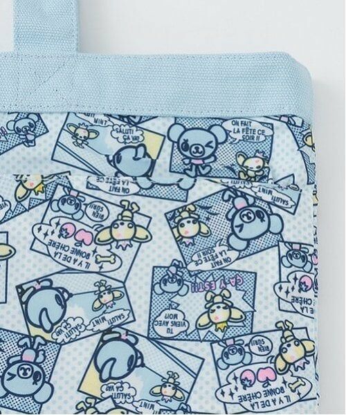 pom ponette junior / ポンポネット ジュニア トートバッグ | ミントくん サガラ刺しゅうトートバッグ | 詳細5